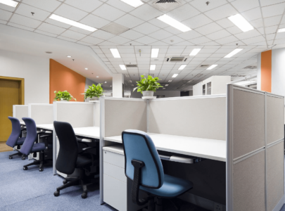 Cách lựa chọn vách ngăn nỉ phù hợp với văn phòng